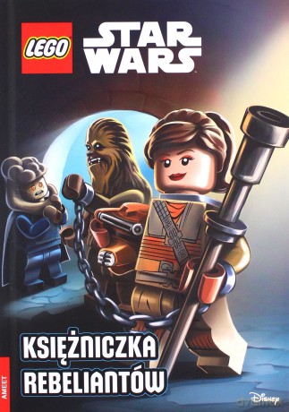 Książka do czytania Lego Star Wars z minifigurką Chewbacca [KSIĄŻKA]