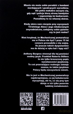 Mechaniczna pomarańcza - Anthony Burgess [KSIĄŻKA]