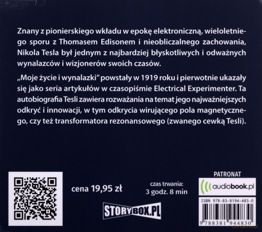 Moje życie i wynalazki - Nikola Tesla [AUDIOBOOK]