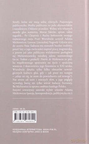 Powrót do Mickiewicza - Piotr Wierzbicki [KSIĄŻKA]