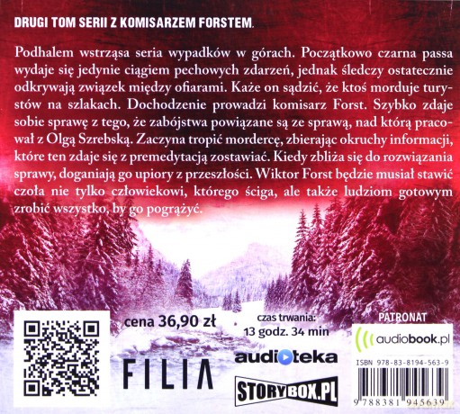 Przewieszenie. Seria z komisarzem Forstem (Tom 2) - Remigiusz Mróz [AUDIOBOOK]