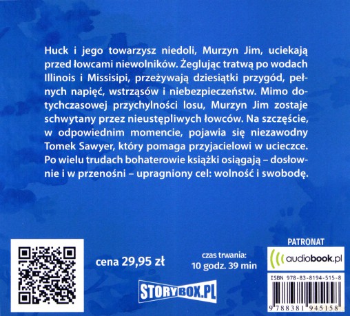 Przygody Hucka Finna - Mark Twain [AUDIOBOOK]