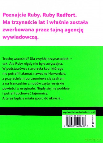 Spójrz mi w oczy. Ruby Redfort - Lauren Child [KSIĄŻKA]