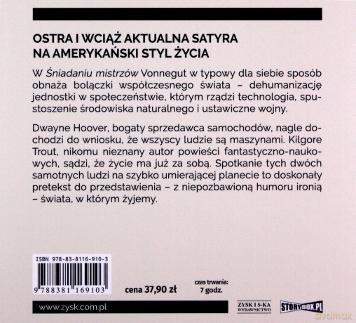 Śniadanie mistrzów - Kurt Vonnegut [AUDIOBOOK]