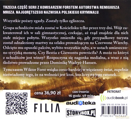 Trawers. Seria z komisarzem Forstem (Tom 3) - Remigiusz Mróz [AUDIOBOOK]