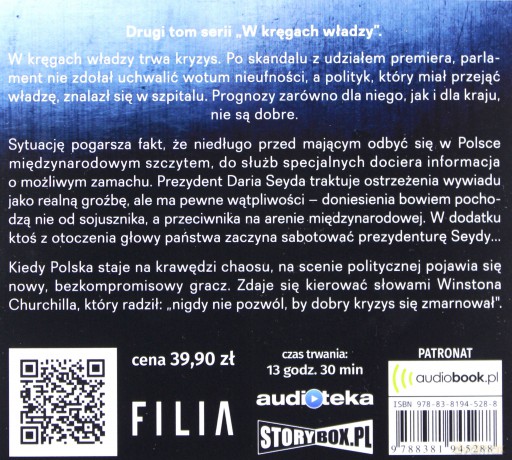Większość bezwzględna. W kręgach władzy (Tom 2) - Remigiusz Mróz [AUDIOBOOK]