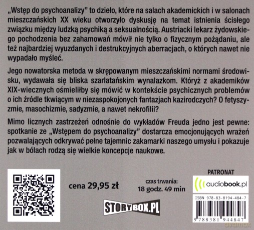 Wstęp do psychoanalizy - Sigmund Freud [AUDIOBOOK]