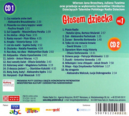 Głosem dziecka [2CD]