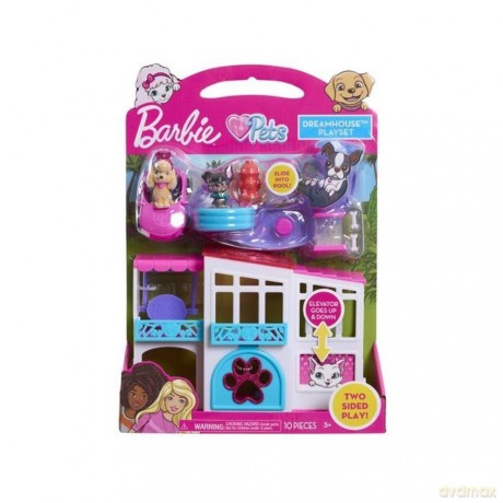 Barbie Wymarzony domek zwierzaków
