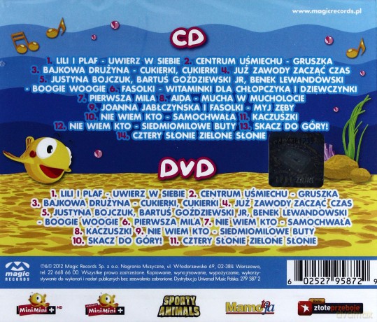 Mini Mini Przeboje Rybki Vol.2 [CD]+[DVD]