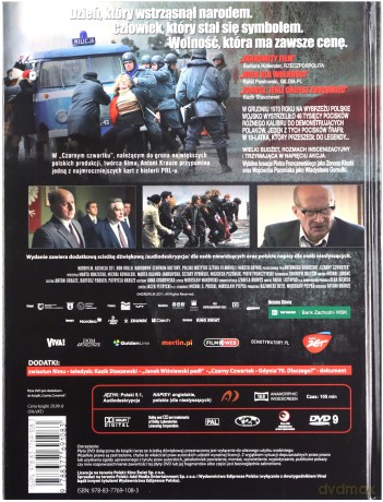 Czarny czwartek. Janek Wiśniewski padł (booklet) [DVD]