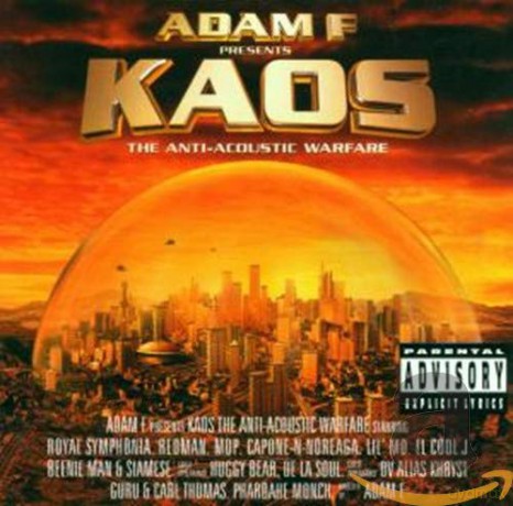 Adam F: Adam F Presents Kaos - The Anti-Acoustic Warfare [CD]