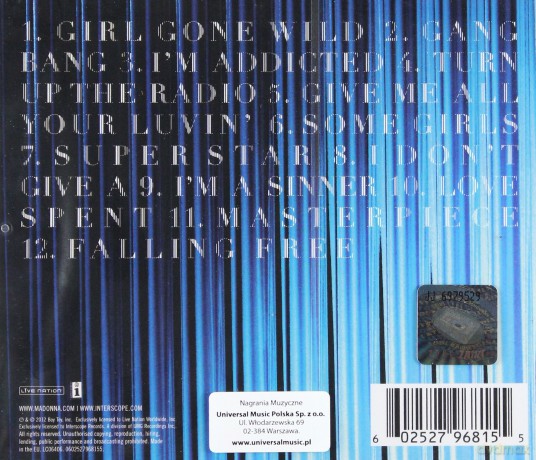 Madonna: MDNA [CD]