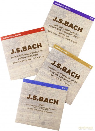 The Complete Bach Edition (Nikolaus Harnoncourt / Ton Koopman) [BOX] [153CD]+[DVD]