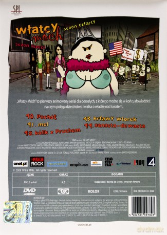 Włatcy Móch sezon 4 odcinki 40-44 [DVD]