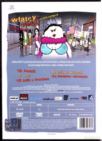 Włatcy Móch sezon 4 odcinki 40-44 [DVD]