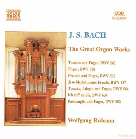 Wolfgang Rubsam: Bach - Great Organ Works [CD]