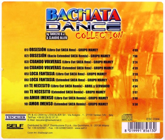 Bachata Dance Collection [CD]