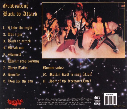 Gravestone: Back To Attack 2005 [CD]