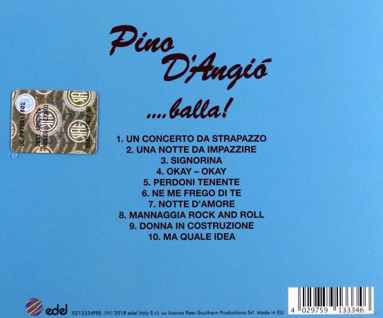 Pino D'Angio: Balla! [CD]