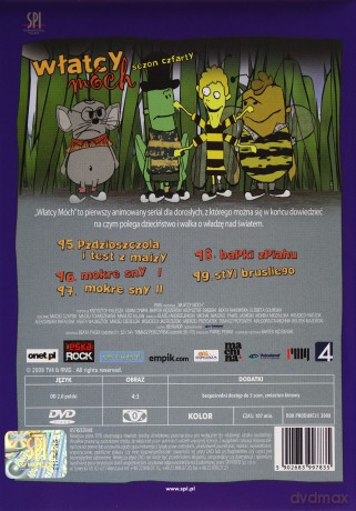 Włatcy Móch sezon 4 odcinki 45-49 [DVD]
