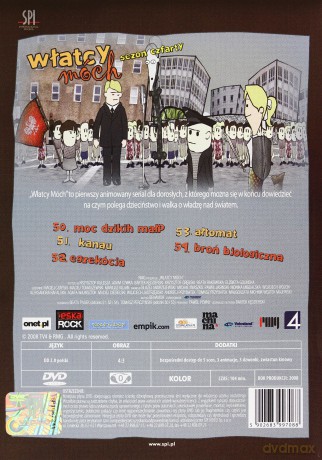 Włatcy Móch sezon 4 odcinki 50-54 [DVD]