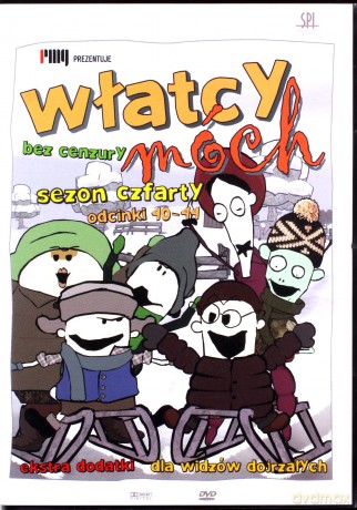 Włatcy Móch sezon 4 odcinki 40-54 Pakiet [3DVD]