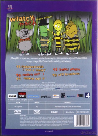 Włatcy Móch sezon 4 odcinki 40-54 Pakiet [3DVD]