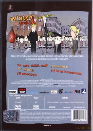 Włatcy Móch sezon 4 odcinki 40-54 Pakiet [3DVD]