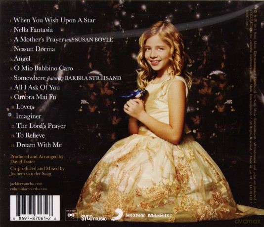Jackie Evancho: Dream With Me [CD]