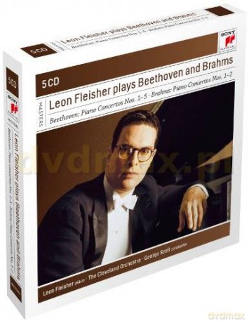 Leon Fleisher: Leon Fleisher plays Beethoven and Brahms Concerto [5CD]