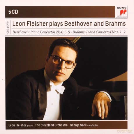 Leon Fleisher: Leon Fleisher plays Beethoven and Brahms Concerto [5CD]