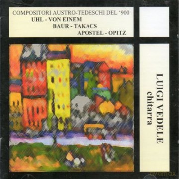 Vedele Luigi: Compositori Austro Tedeschi Del 900 Sonata Classica Drei Studien Op 34 [CD]