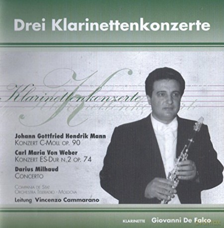 De Falco Giovanni: De Falco Giovanni-Drei Klarinettenkonzerte [CD]