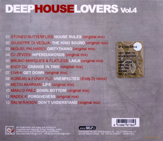 Deephouse Lovers Vol. 4 [CD]
