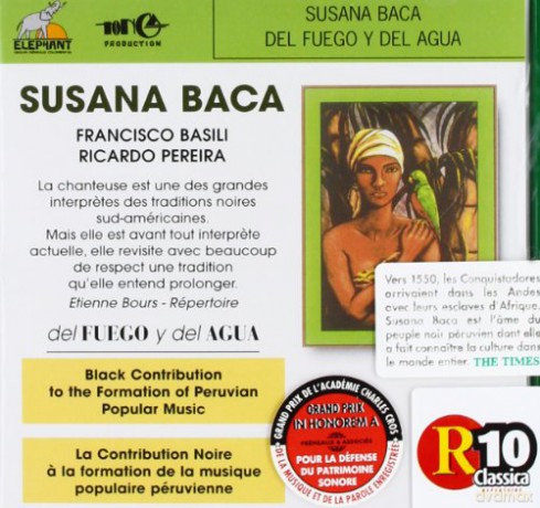 Susana Baca: Del Fuego Y Del Agua [CD]