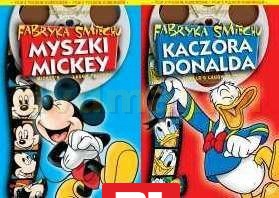 Fabryka śmiechu Myszki Mickey / Fabryka śmiechu Kaczora Donalda [2DVD] (Disney)