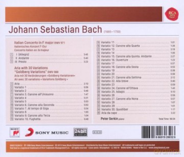 Peter Serkin: Goldberg-Variations [CD]