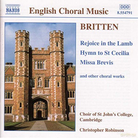 Benjamin Britten: English Choral Music [CD]