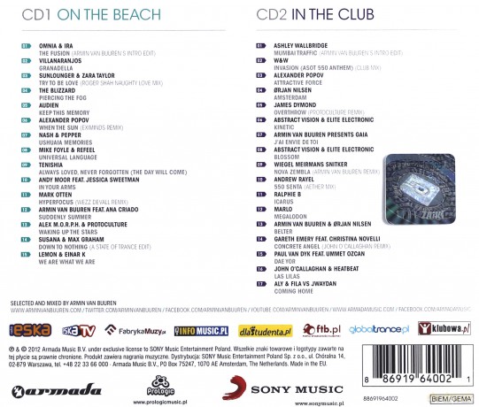 Armin Van Buuren: A State Of Trance 2012 [2CD]