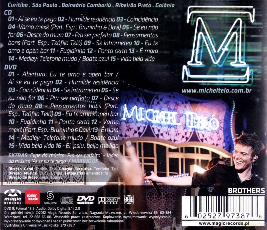 Michel Telo: Na Balada [CD]+[DVD]