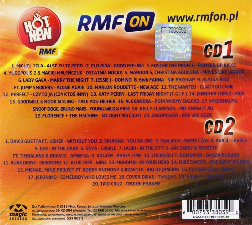 RMF FM Hot New (digipack) [2CD]