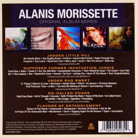 Alanis Morissette: Original Album Series [5CD]