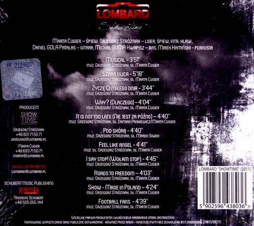Lombard: Show Time (digipack) [CD]