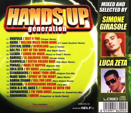 Hands Up Generation [CD]