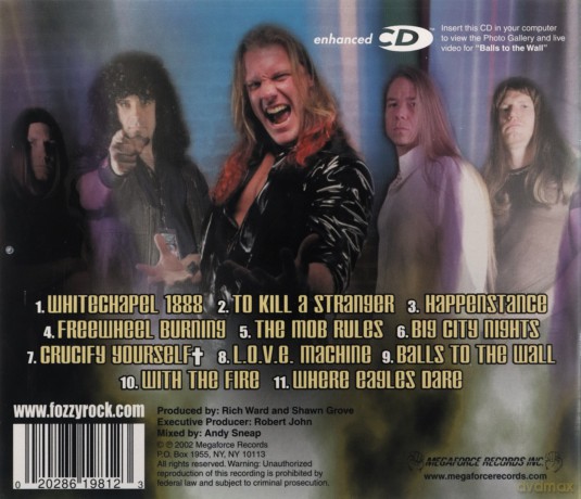 Fozzy: Happenstance [CD]