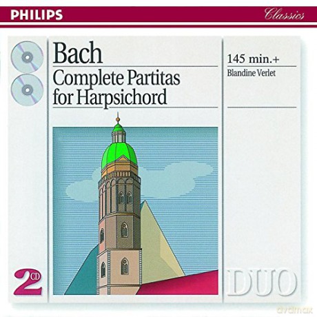 Johann Sebastian Bach: Harpsichord Partitas [CD]