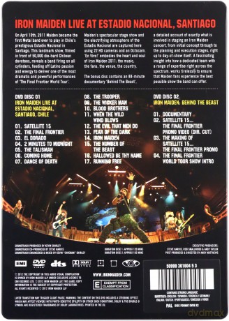 Iron Maiden: En Vivo (edycja limitowana metalbox) [2DVD]