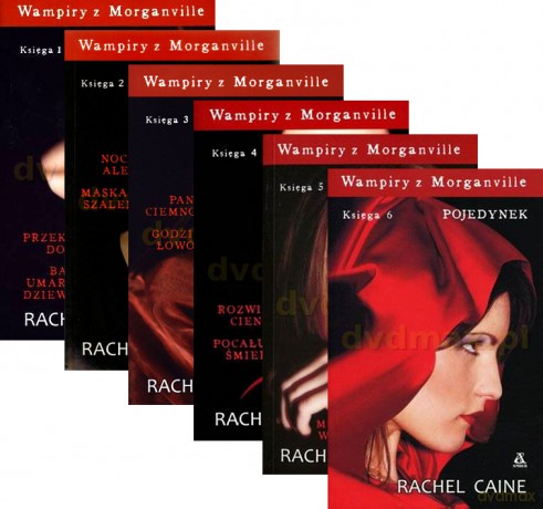 Wampiry Z Morganville 1-6 - Rachel Caine Pakiet [6xKSIĄŻKA]