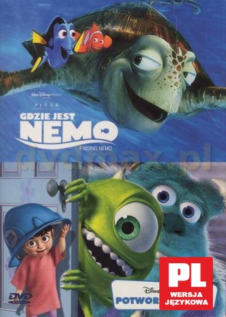 Gdzie jest Nemo / Potwory i spółka (Disney) [BOX] [3DVD]